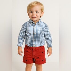 Outfit: Children’s Place Top & J. Crew Shorts